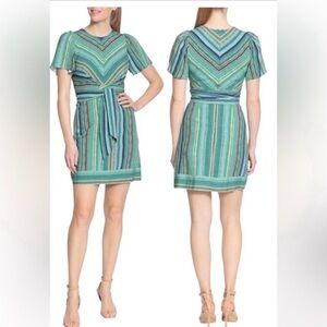 NWT London Times Women's Short Sleeve Sheath Dress